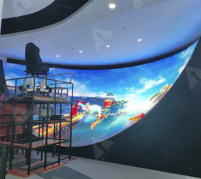 康碩展創(chuàng)意展廳 以LED顯示屏為核心的創(chuàng)新展示之旅